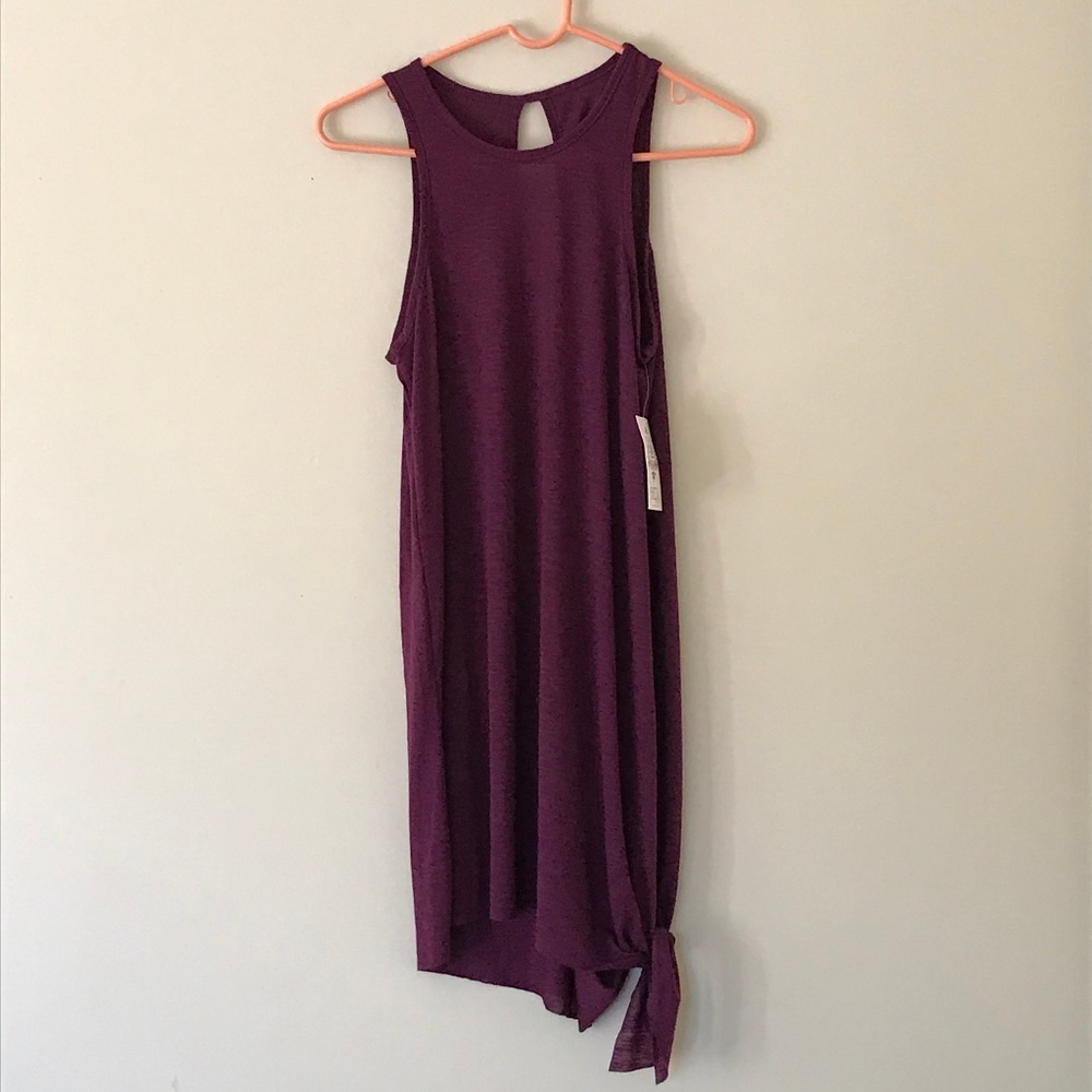 BECCA Plum Sleeveless Swim Coverup. NWOT. Offers Welcome!